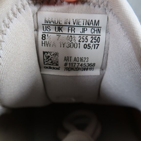 Adidas Shoes Womens 8.5 Athletic Trainers Cloudfoam Sneakers Running Active Grey - Picture 13 of 15